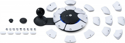 Kontroller Sony Access PlayStation 5, wireless / me kabllo, i bardhë / i zi