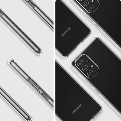 Këllëf telefoni Spigen Liquid Crystal ACS04311, për Samsung Galaxy A53 5G, fleksibël, transparent
