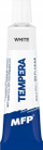 Ngjyrë tempera MFP, 12 ml, e bardhë