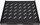 Raft fiks RACK Extralink Shelf 1U, 500mm, i zi