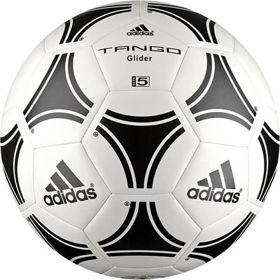 Top futbolli Adidas Tango Glider S12241, madhësia 5, i bardhë e zi