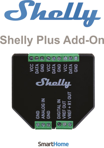 Senzor temperature Shelly Plus Add-On