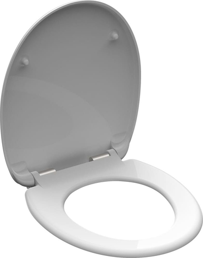 Ule tualeti Schütte duroplast, me mbyllje të butë, universale, e bardhë