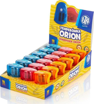 Mprehëse lapsash Astra Orion, 2 vrima, set 18 copë, shumëngjyrëshe
