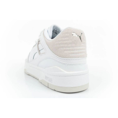 Atlete Puma Slipstream M 38854902, lëkurë natyrale, shollë e lartë, të bardha