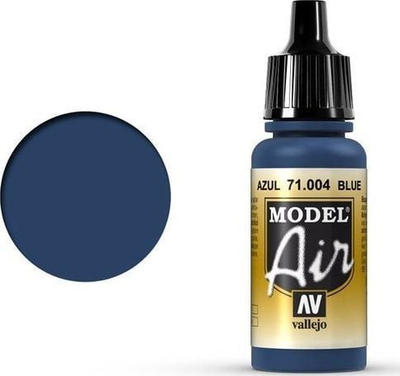 Ngjyrë akrilike për airbrush Vallejo Model Air Blue, 17ml, blu