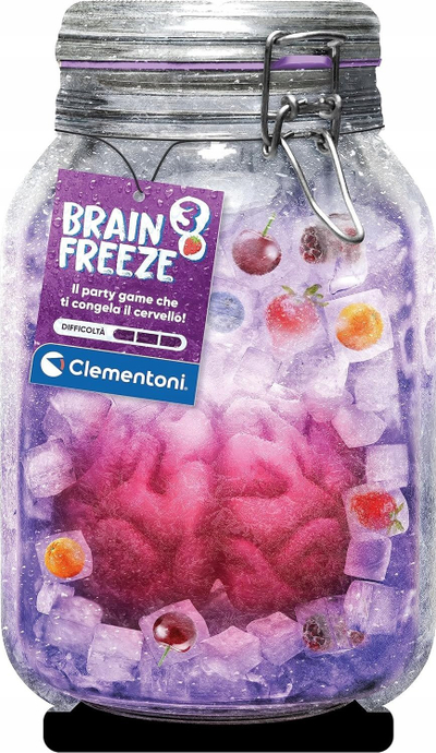 Lojë tavoline Clementoni Brain Freeze 3, 1 deri në 4 lojtarë, mosha 8+, me shumë ngjyra