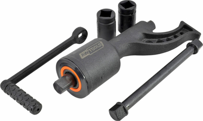 Çelës fuqizues për bulona AWTOOLS Gear Wrench, 7500Nm, metalik