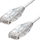 Ултра тенок мрежен кабел ProXtend CAT6, 20 cm, LSZH, бел