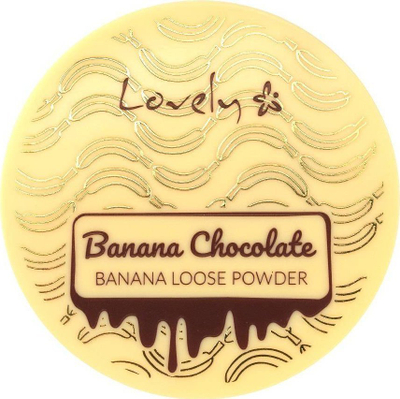 Pudër e lirshme për fytyrë Lovely Banana Chocolate, 8g, banane çokollatë