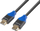 Kabllo HDMI Lanberg CA-HDMI-15CU-0010-BK, 1m, 4K, e zezë