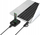 Adaptues për SSD M.2 NVMe SATA, USB C, 10Gbps, i zi