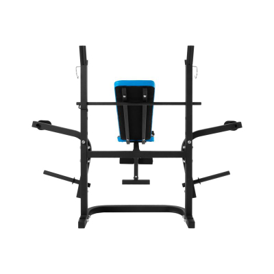 Stol për stërvitje Rebel Active RBA-2007, mban deri 220 kg, 3 pozicione rregullimi, zi me blu