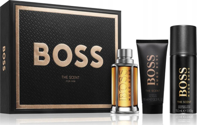 Set parfumi Hugo Boss The Scent EDT, 100ml, për meshkuj, i zi