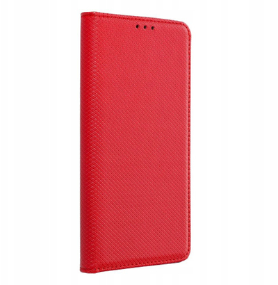 Kabullë telefoni Smart Case Book për Xiaomi Redmi 12 4G, me magnet, e kuqe
