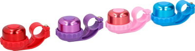 Zile biçiklete Dunlop BICYCLE BELL 48mm, universale, rozë