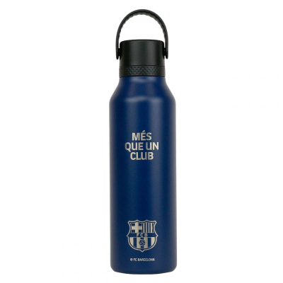 Shishe termike Runbott FC Barcelona, 600ml, çelik inox, blu navy