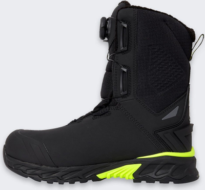Çizme dimërore sigurie Helly Hansen Magni Evo Winter Tall Boa, të papërshkueshme nga uji, izolim Primaloft, të zeza