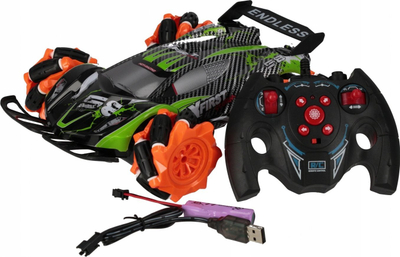 Makina garash me pult Mega Creative Max Pro, 2.4GHz, karikim me USB, shumëngjyrëshe