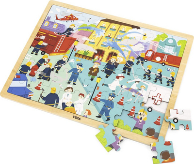 Lodër puzzle Viga 44581, 48 elementë