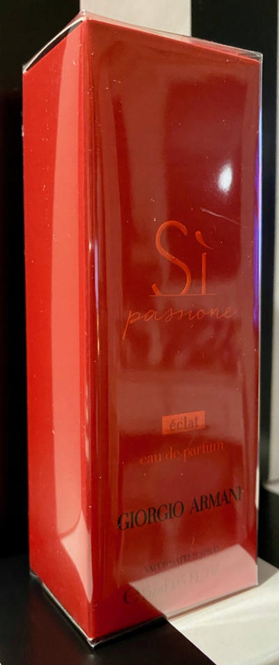 Parfum goca Giorgio Armani Si Passione Eclat Eau de Parfum, 15 ml, i kuq