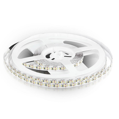 Shirita LED SMD3014, 204 LED/në metër, dritë e bardhë e ngrohtë, IP20