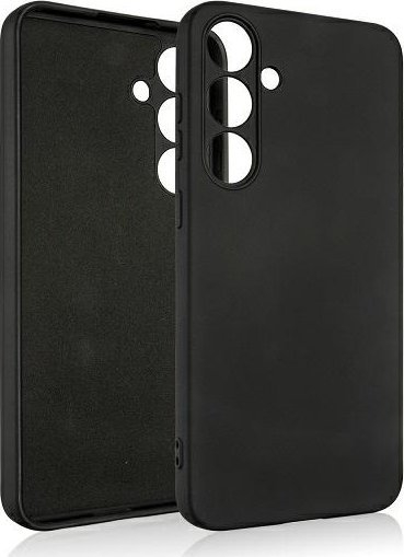 Kapak silikoni Beline për Samsung Galaxy S24 Plus S926, i zi