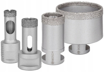 Prerëse vrimash për gërryes këndor Bosch Dry Diamond, 83mm, për pllaka qeramike