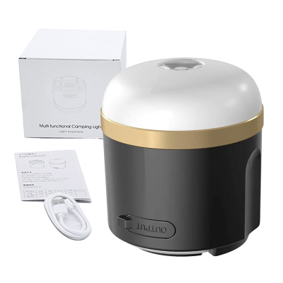 Llambë kampingu EcoFlow Camping Light, 7200mAh, IP65, e zezë