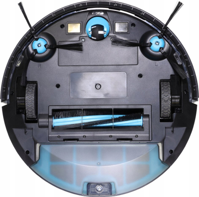Fshesë robotike Salente L6, navigim lazer 360°, kontroll me aplikacion, e zezë