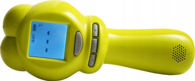 Термометар без контакт Controly Kids Frog, инфрацрвен, за чело, зелен