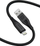 Kabllo karikimi Swissten Soft Silicone USB Lightning, 60W, 1.5m, e zezë