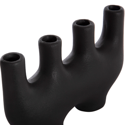 Dekor tavoline qeramike Mani 21x6x13Hcm (HM4641.02), zezë