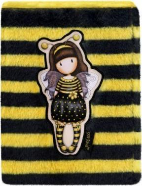 Ditari Santoro Gorjuss Furry Bee-Loved, 192 faqe, me kopertinë pelushi