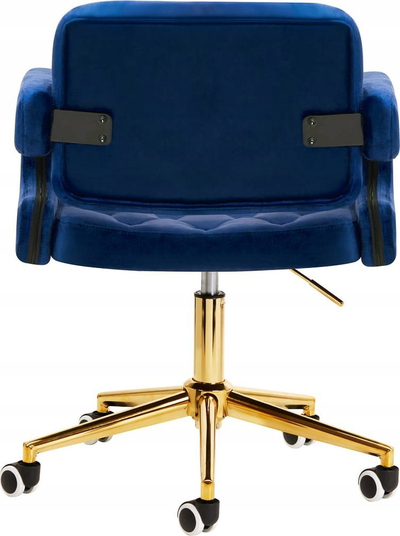 Karrige zyre Chair 4Rico QS OF213G me rrota, blu navy