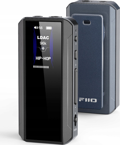 Amplifikator Bluetooth për kufje FiiO BTR13, LDAC AptX HD, dalje 3.5mm dhe 4.4mm, blu