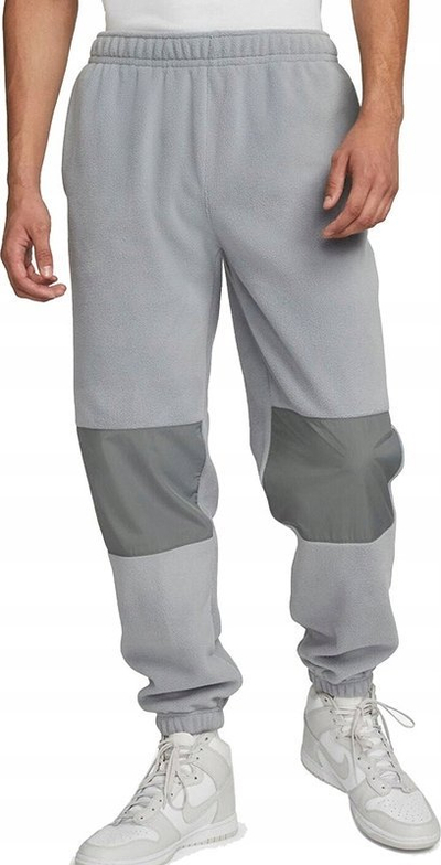 Pantallona Nike Club Fleece Pant M DQ4901-073, fleece, për burra, gri