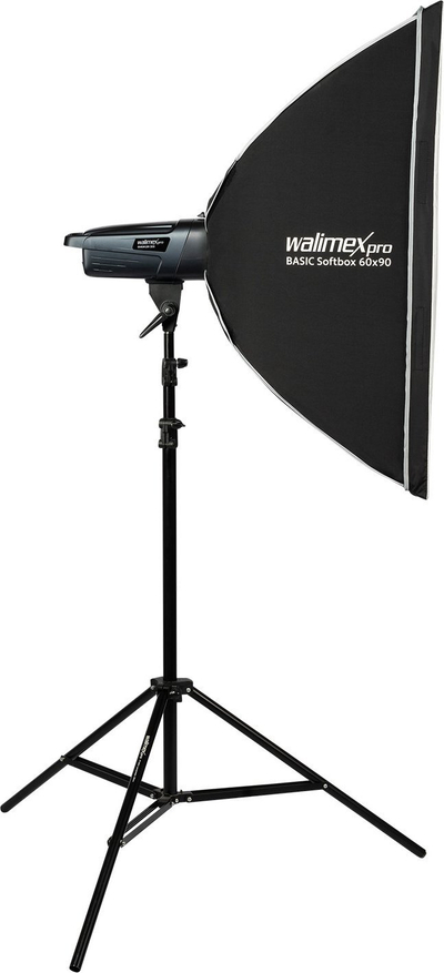 Set ndriçimi foto Mantona Pro Emerger 200 Single, profesional, për studio