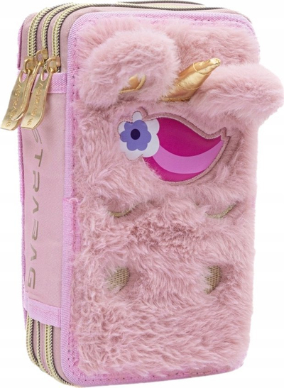 Penar Astra Fluffy Unicorn, me 3 ndarje, i mbushur, shumëngjyrësh