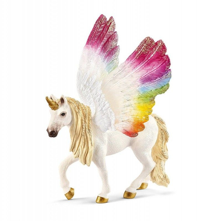 Figurinë lodër Schleich Winged Rainbow Unicorn 70576, seri Bayala, shumëngjyrëshe