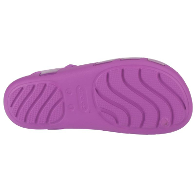 Sandale fëmijësh Crocs Isabella Jelly Sandal Jr 209837-6WQ, material xheli, rozë