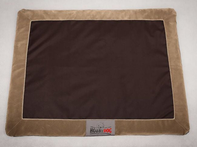 Dyshek për kafshë Hobbydog Mat L, material codura, i leshtë, kafe e errët