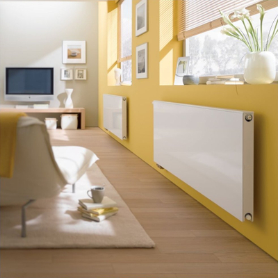 Radjator me valvul Kermi therm-x2 Plan-V, tip 22, 505x605 mm, i bardhë