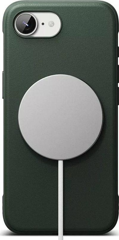 Mbulesë telefoni Ringke Onyx Magnetic MagSafe për iPhone 16E, TPU, rezistente ndaj goditjeve, jeshile e errët