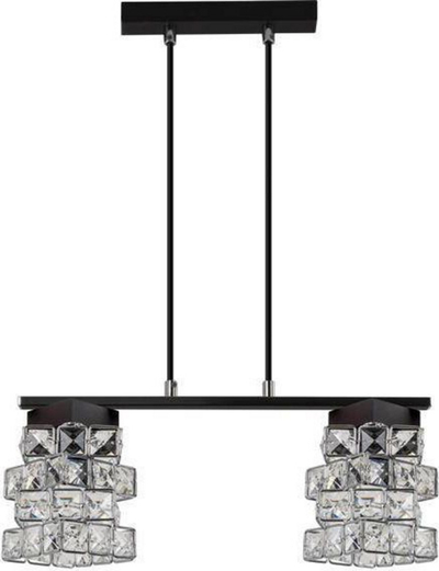 Llambë varese Lampex, E27, 2 x 60 W, e zezë