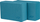 Blloqe joga Avento Fitness, 2 copë, blu