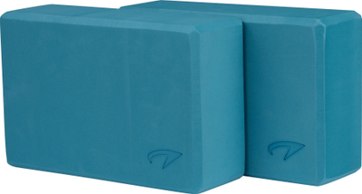 Blloqe joga Avento Fitness, 2 copë, blu
