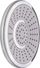 Rozetë tavanore dushi Grenoble Large, 22.5 cm, anti-gëlqere, krom