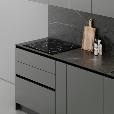 Kuzhinë IMMIGRAND SYSTEMS, Lineare, Techno Grey