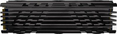 SSD i brendshëm PNY CS3040 M.2 NVMe, 1TB, me ftohës alumini, i zi